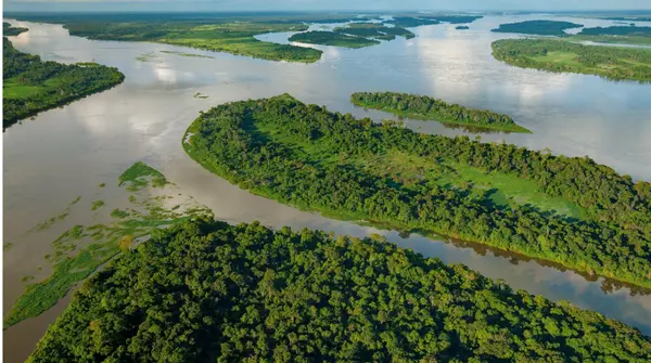 Paisaje natural y fauna en la República Democrática del Congo