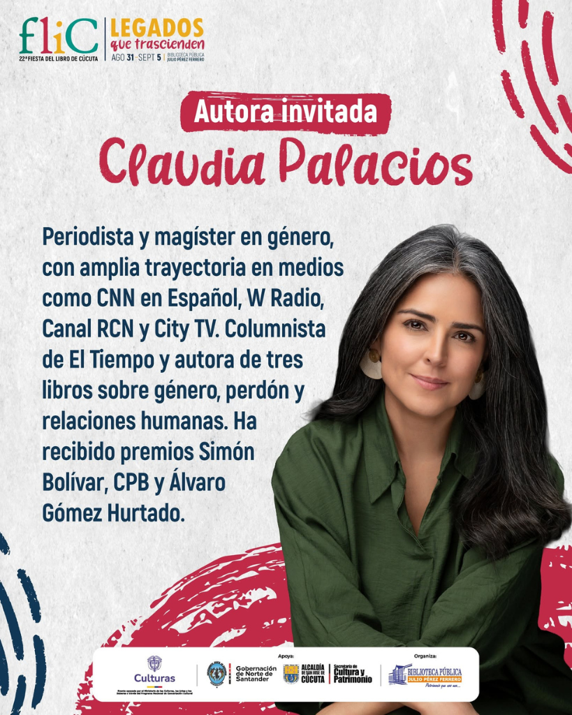 Autores invitados a la Fiesta del Libro de Cúcuta 2026
