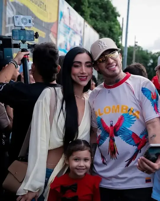 Beba de la Cruz y Valentino Lázaro en las Ferias de Cúcuta