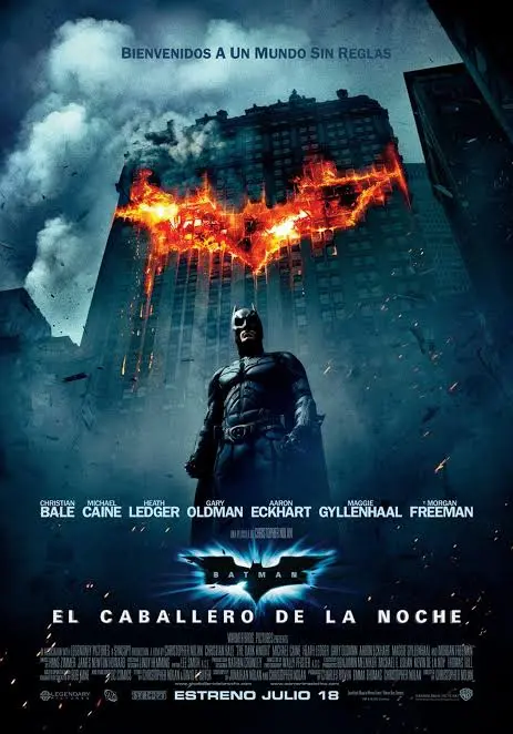 Póster de El Caballero de la noche, de Christopher Nolan