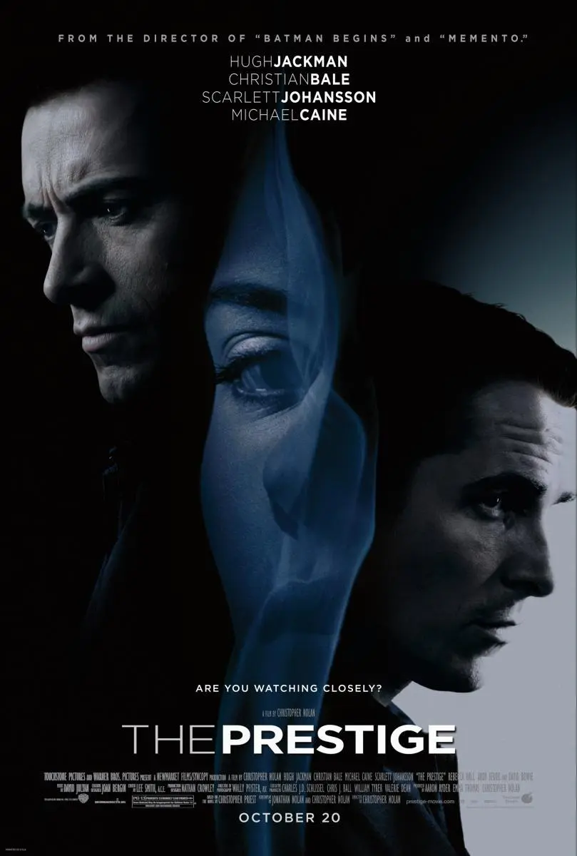 Póster de El truco final, de Christopher Nolan
