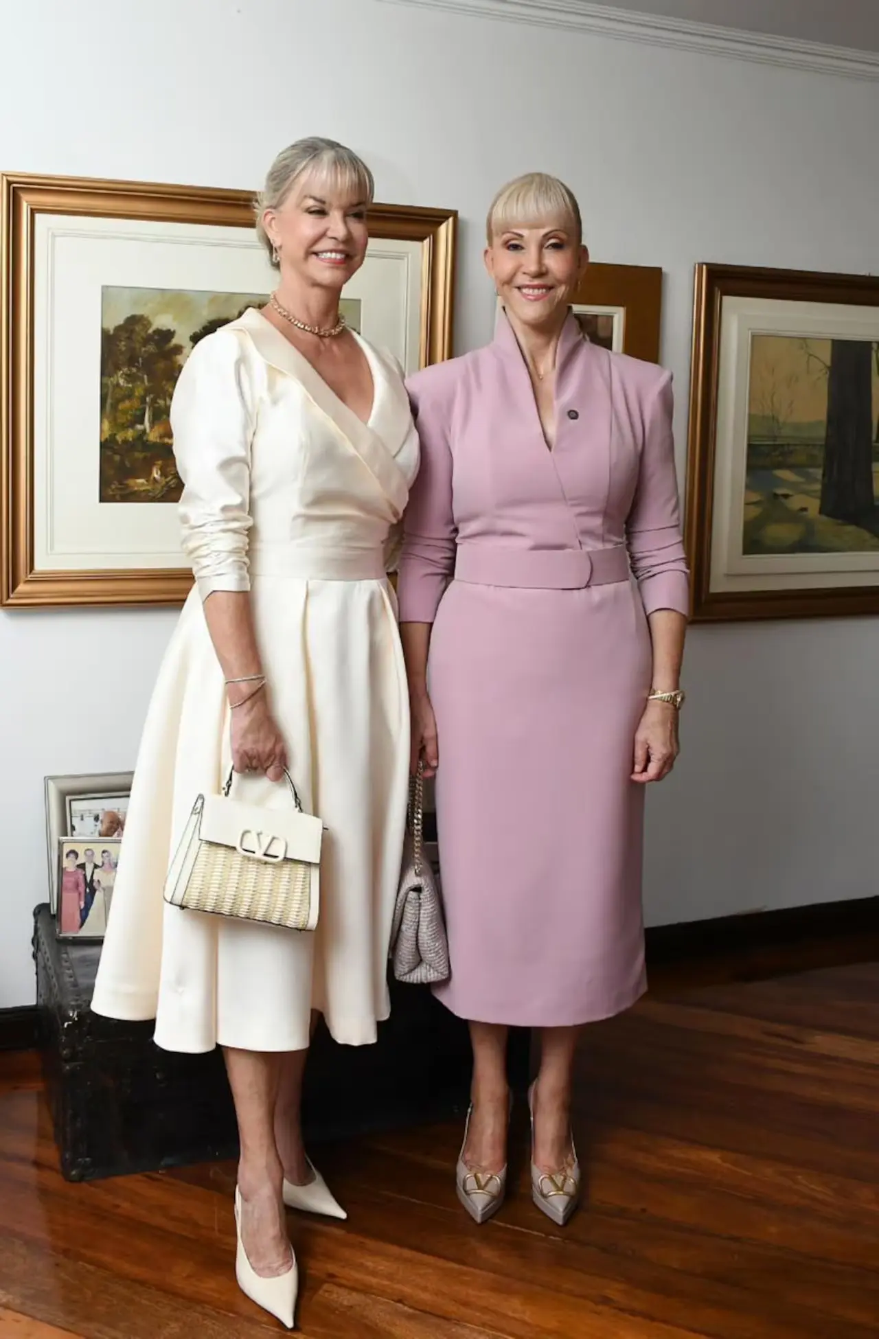 Dilian Francisca Toro vestida por Andrés Otálora en la posesión presidencial