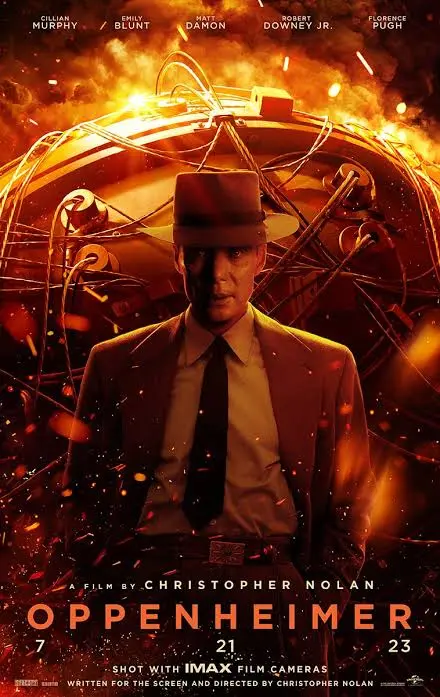 Póster de Oppenheimer, de Christopher Nolan