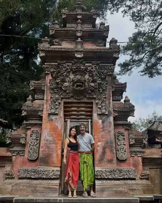 Valentina Acosta en Bali, Indonesia