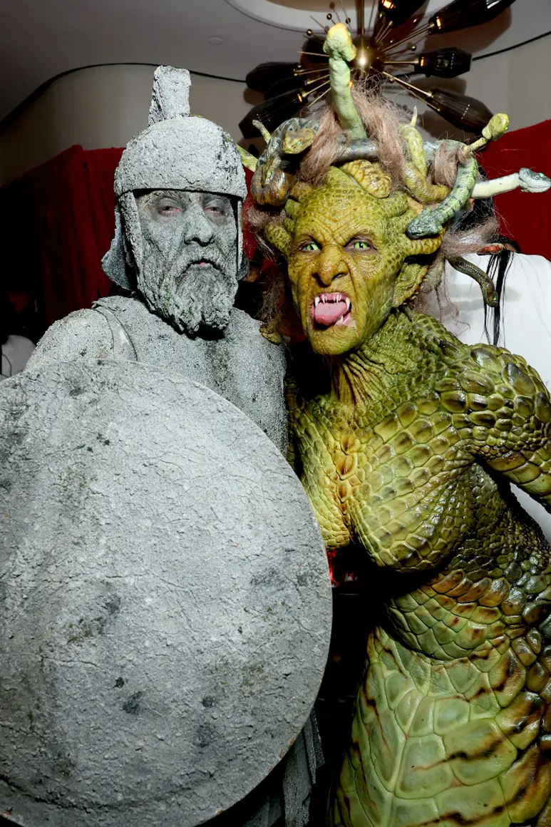 Heidi Klum disfrazada de Medusa en 2025